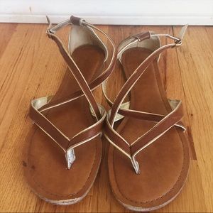 Merona sandals, size 8